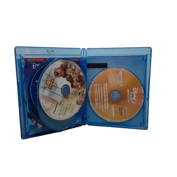 Toy Story 3 (3D/Blu-ray/DVD, 2011, 5-Disc) w/ OOP Lenticular Slipcover Disney - Picture 4 of 5